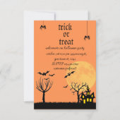 Halloween-Party-Einladung Einladung (Vorderseite)