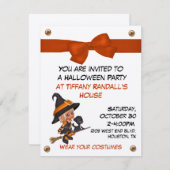 Halloween-Party-Einladung Einladung (Vorne/Hinten)