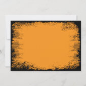 Halloween-Party-Einladung Einladung (Rückseite)