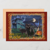 Halloween-Party-Einladung Einladung (Vorne/Hinten)