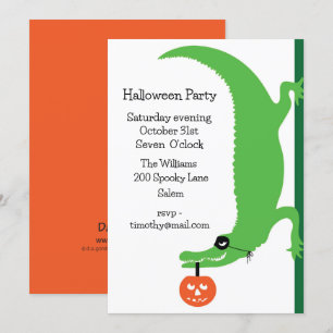 Halloween-Party-Einladung Einladung