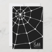 Halloween-Party-Einladung Einladung (Rückseite)