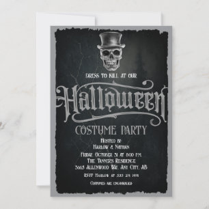 Halloween-Party-Einladung Einladung