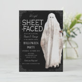 Halloween-Party-Einladung Einladung (Stehend Vorderseite)