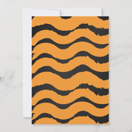 Halloween-Party-Einladung Einladung (Rückseite)