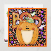 Halloween-Party-Einladung Einladung (Vorne/Hinten)