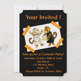 Halloween-Party-Einladung Einladung