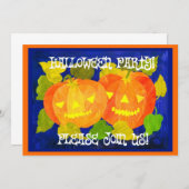 Halloween-Party-Einladung Einladung (Vorne/Hinten)