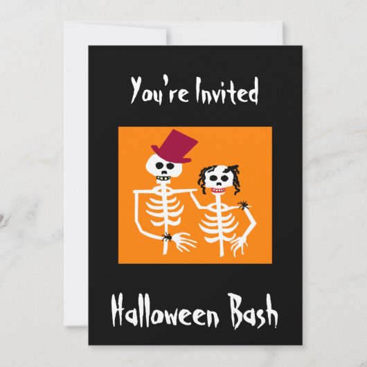 Halloween-Party-Einladung Einladung (Vorderseite)