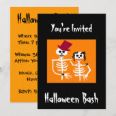 Halloween-Party-Einladung Einladung (Vorne/Hinten)