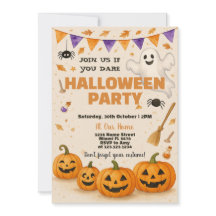 Halloween-Party-Einladung
