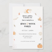 Halloween-Party-Einladung Einladung (Vorderseite)