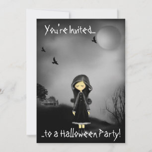 Halloween-Party-Einladung Einladung