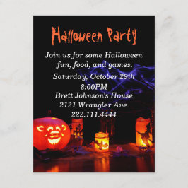 Halloween-Party-Einladung Einladung