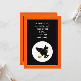 Halloween-Party-Einladung Einladung