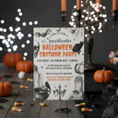 Halloween-Party-Einladung Einladung