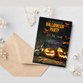 Halloween-Party-Einladung Einladung