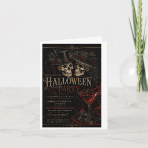 Halloween-Party-Einladung Einladung