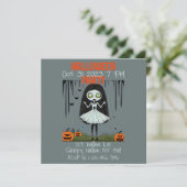 Halloween-Party-Einladung Einladung (Stehend Vorderseite)