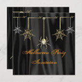 Halloween-Party-Einladung Einladung (Vorne/Hinten)