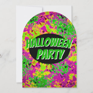 Halloween-Party-Einladung Einladung