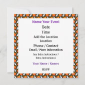 Halloween-Party-Einladung Einladung (Rückseite)