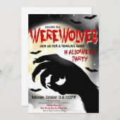 Halloween-Party-Einladung Einladung (Vorne/Hinten)