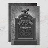 Halloween-Party-Einladung Einladung (Vorne/Hinten)