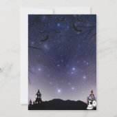 Halloween-Party-Einladung Einladung (Rückseite)