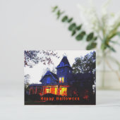 Halloween-Party-Einladung Einladungspostkarte (Stehend Vorderseite)