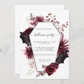 Halloween-Party Einladung Flyer (Vorne/Hinten)