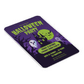 Halloween Party Einladung Halloween-Party Magnet (Rechte Seite)