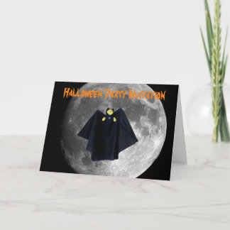 Halloween-Party Einladung. Karte