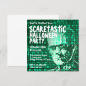 Halloween-Party Einladung Scaretastic (Vorne/Hinten)