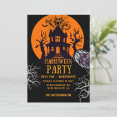 HALLOWEEN-PARTY-EINLADUNG - TRETEN SIE UNS BEI, WE EINLADUNG (Stehend Vorderseite)