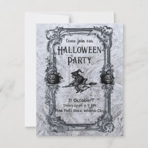 Halloween-Party Einladung v1