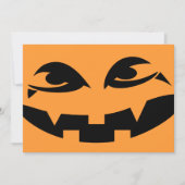 Halloween-Party-Einladung - Vampire Pumpkin Einladung (Vorderseite)