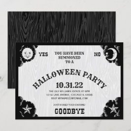 Halloween-Party-Einladung von Spirit Board Einladung
