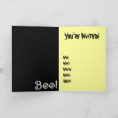 Halloween-Party Einladungen benutzerdefinierte Hal (Innenseite)