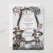 HALLOWEEN-PARTY-EINLADUNGEN EINLADUNG (Rückseite)