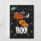 Halloween-Party-Einladungen für Pumpkin Einladung (Rückseite)