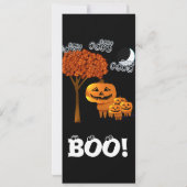 Halloween-Party-Einladungen für Pumpkin Einladung (Rückseite)