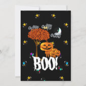 Halloween-Party-Einladungen für Pumpkin Einladung (Rückseite)