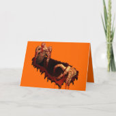 Halloween-Party Einladungen Zombie Horror Karten (Vorderseite)