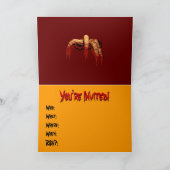 Halloween-Party Einladungen Zombie Horror Karten (Innenseite)