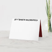 Halloween-Party Einladungen Zombie Horror Karten (Rückseite)