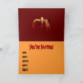 Halloween-Party Einladungen Zombie Horror Karten (Innenseite)