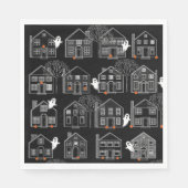 Halloween-Party-Ereignis Serviette (Vorderseite)