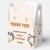 Halloween-Party Erwachsene Vintag Gothic Skull Gev Geschenkschachtel (Geöffnet)