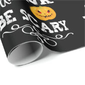 Halloween-Party essen Drink & Be Beängstigend Pump Geschenkpapier (Rolleneckpunkt)